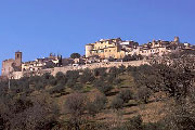 Veduta panoramica di montefalco